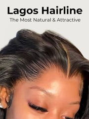 Short Body Wave Bob M Hairline 13x6 Lace Front Wig Ready To Go